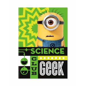 เครื่องเขียน: สมุดปกอ่อนมินเนี่ยน minions - SCIENCE CLUB GEEK